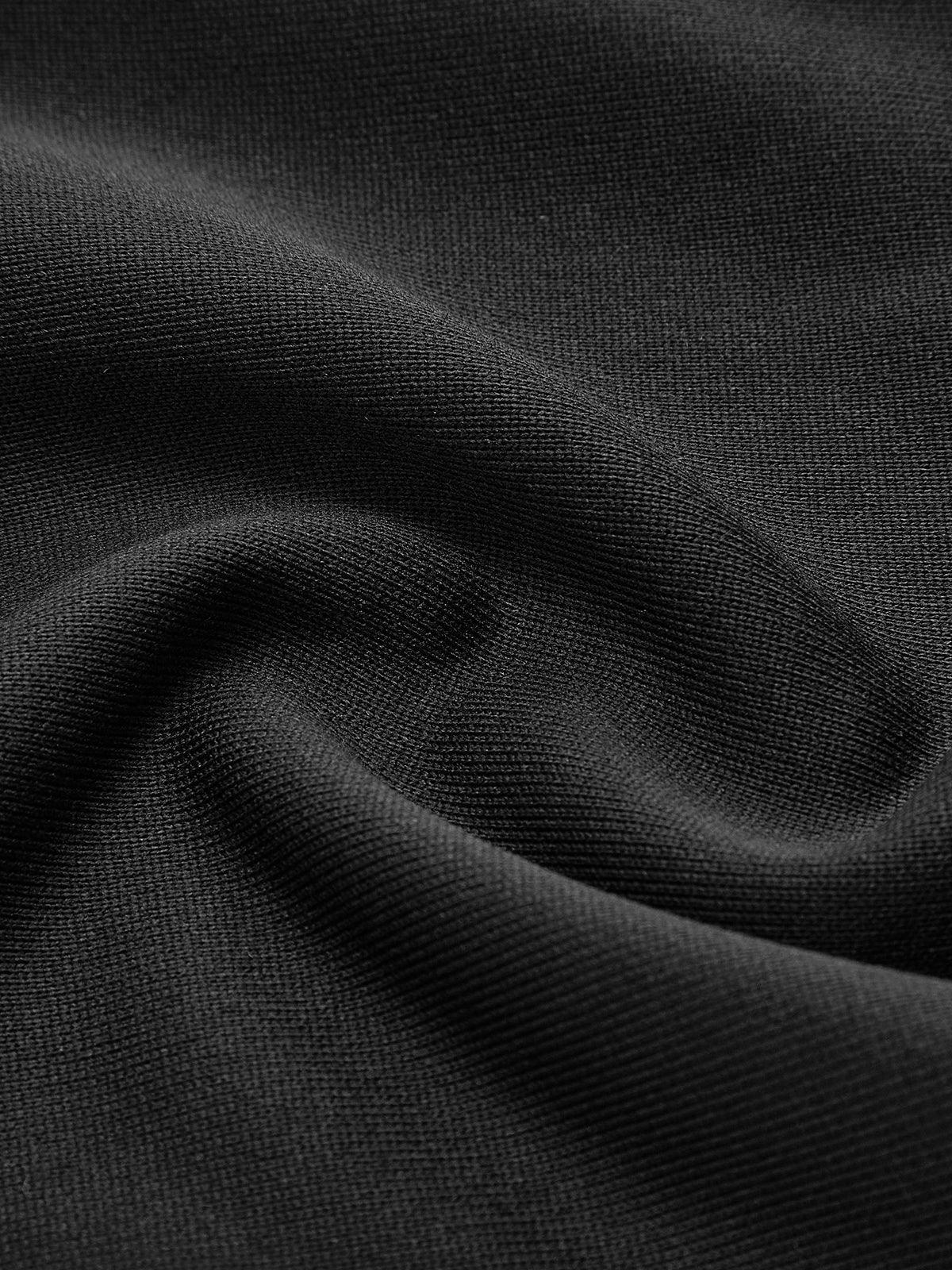 Drawstring Side Contrast Striped Pants