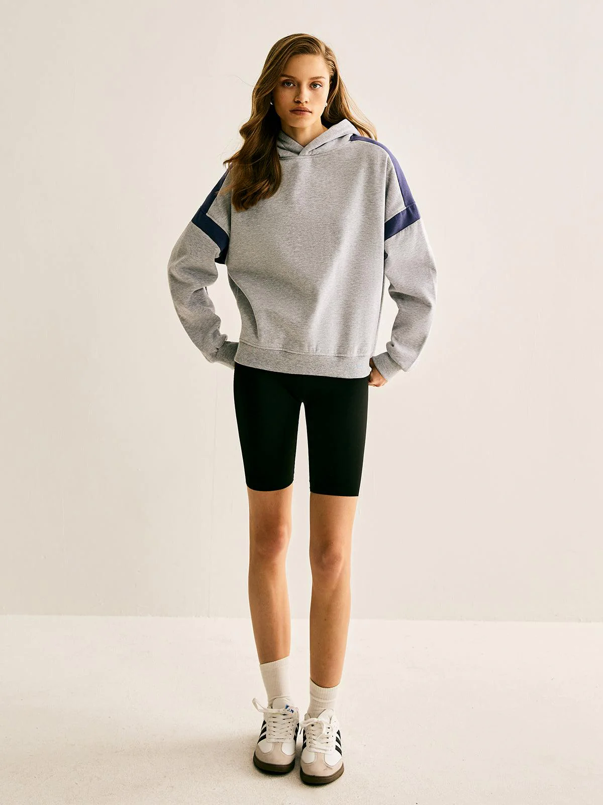 Athleisure Color Block Hoodie